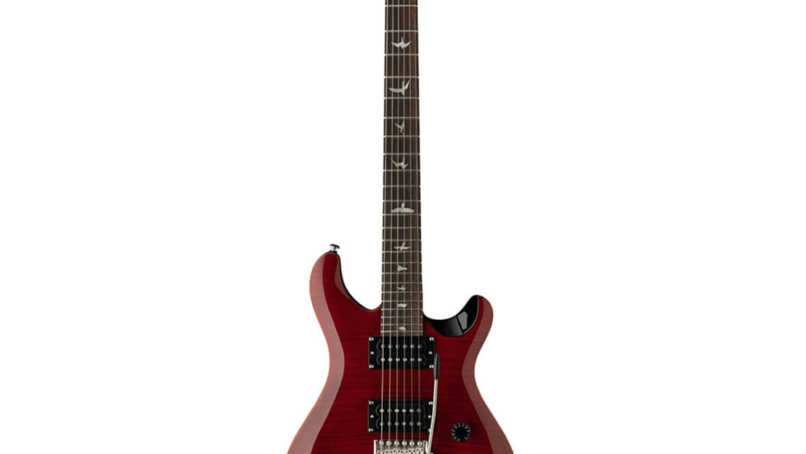 PRS SE CE 24 Electric Guitar Black Cherry Finish, PRS SE Gig Bag Included – CE44BU
