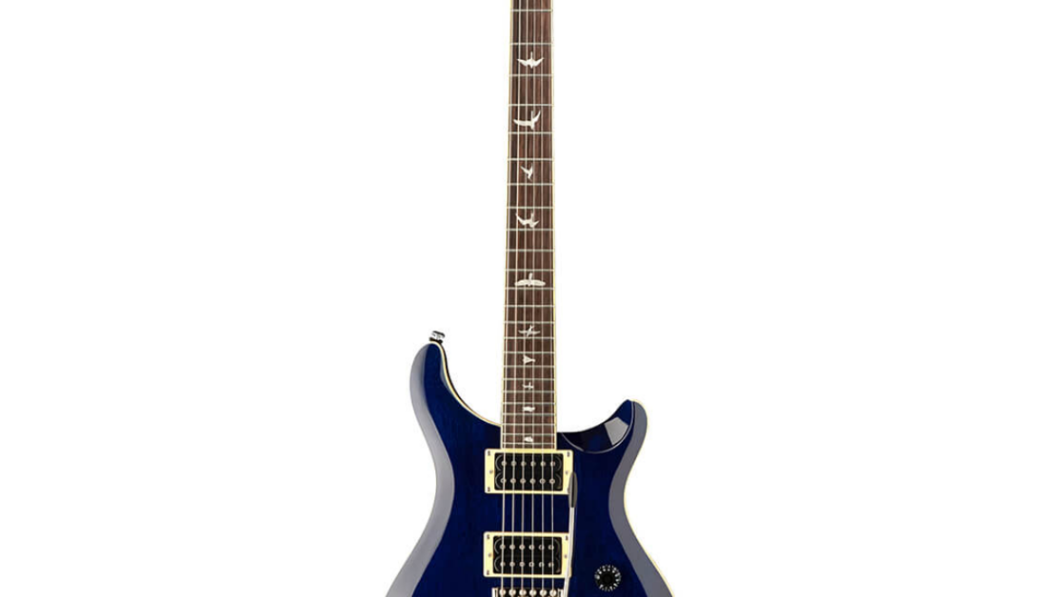 PRS SE Standard 24-08 Electric Guitar Translucent Blue Finish – ST844TB